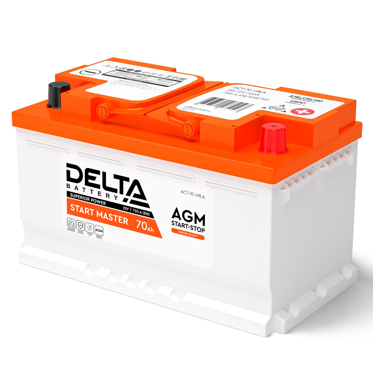 Аккумуляторы DELTA DELTA AGM 70 купить 8 906 062 07 78