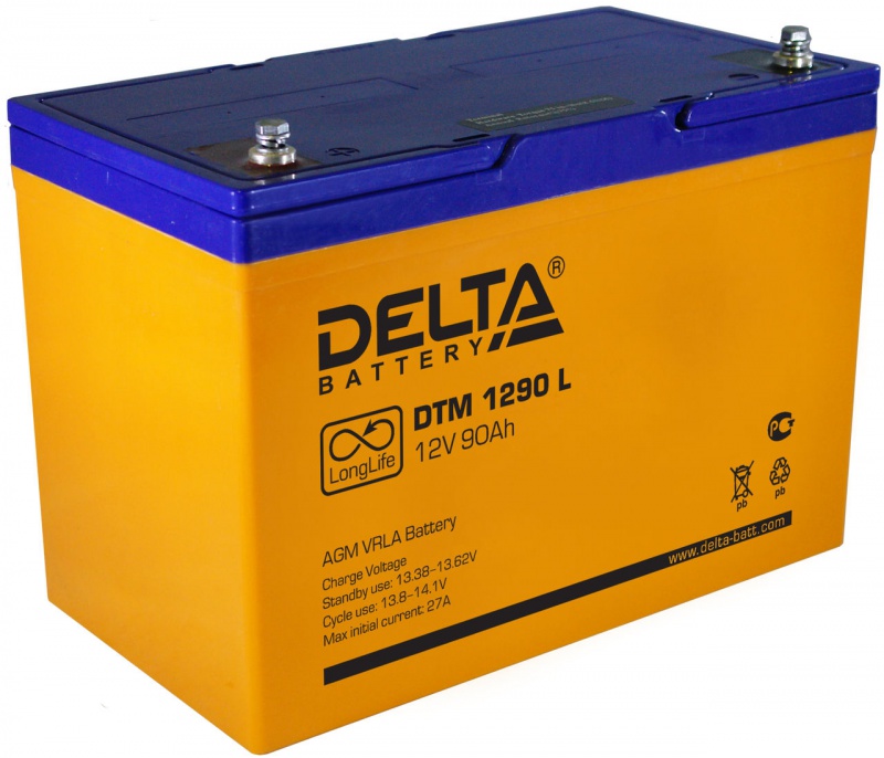 Аккумуляторы DELTA DELTA DTM 1290L купить 8 906 062 07 78