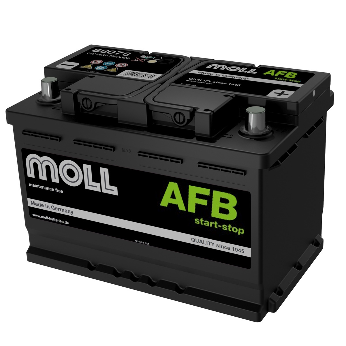 Аккумуляторы MOLL MOLL AFB 106R купить 8 906 062 07 78