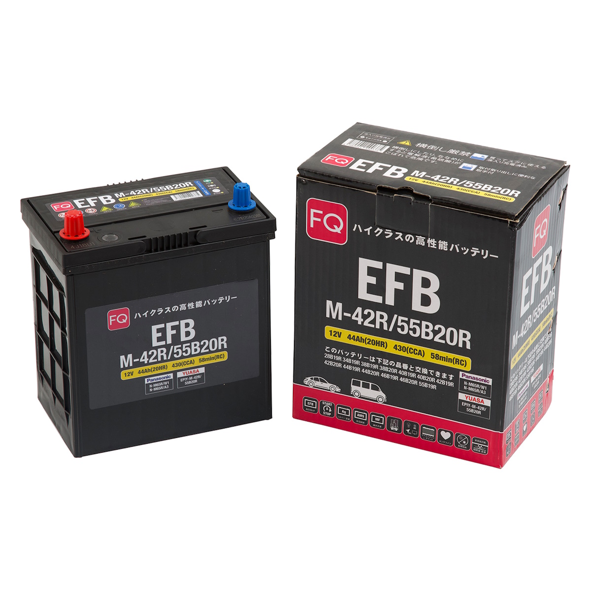 Аккумуляторы FUJITO FQ M-42R 55B20R купить 8 906 062 07 78