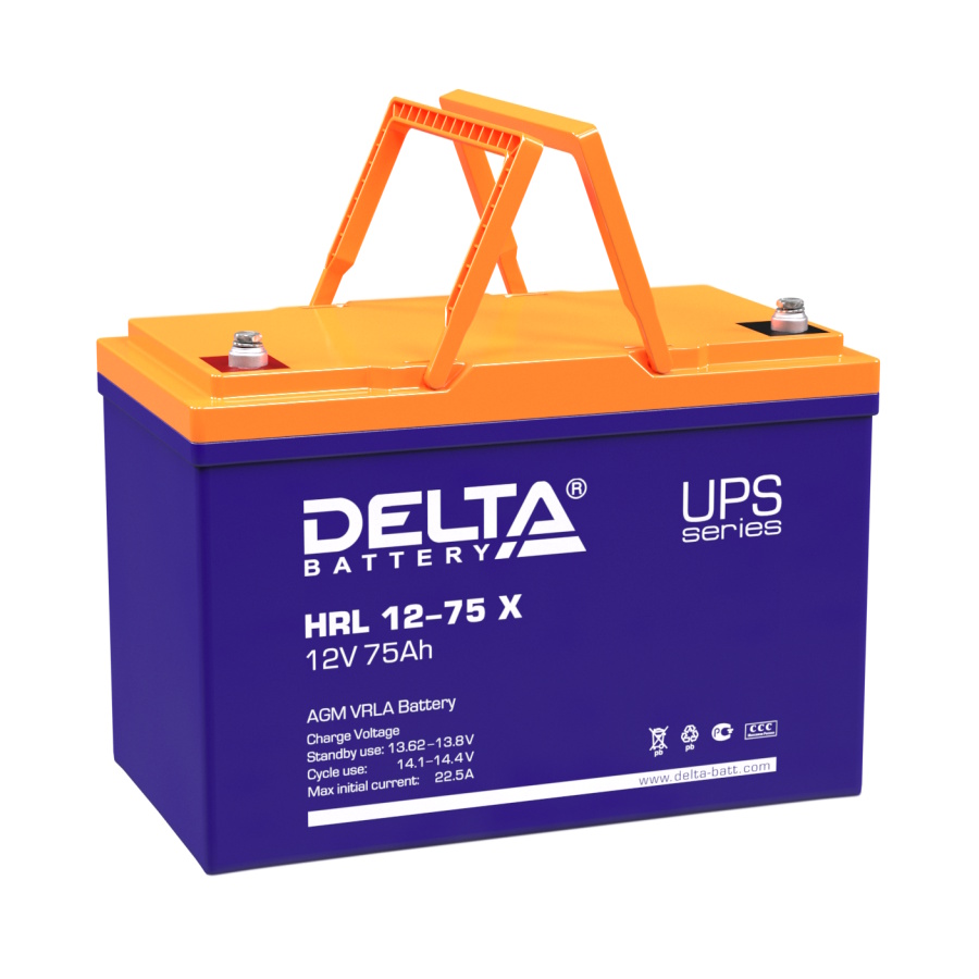 Аккумуляторы DELTA DELTA HRL 12-75 X купить 8 906 062 07 78