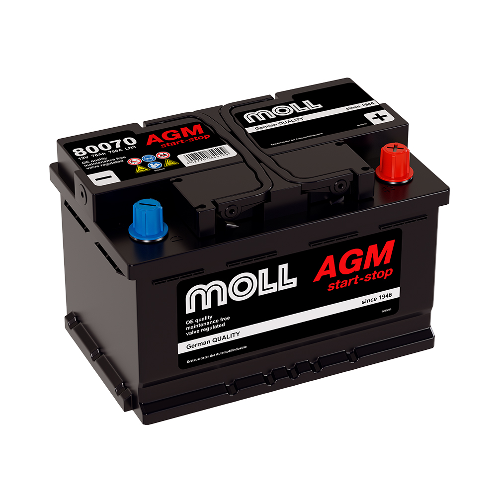 Аккумуляторы MOLL MOLL AGM 70R купить 8 906 062 07 78
