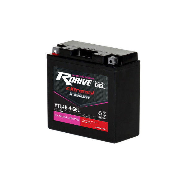 Аккумуляторы RDRIVE RDRIVE IRIDIUM YT14B-4-GEL купить 8 906 062 07 78