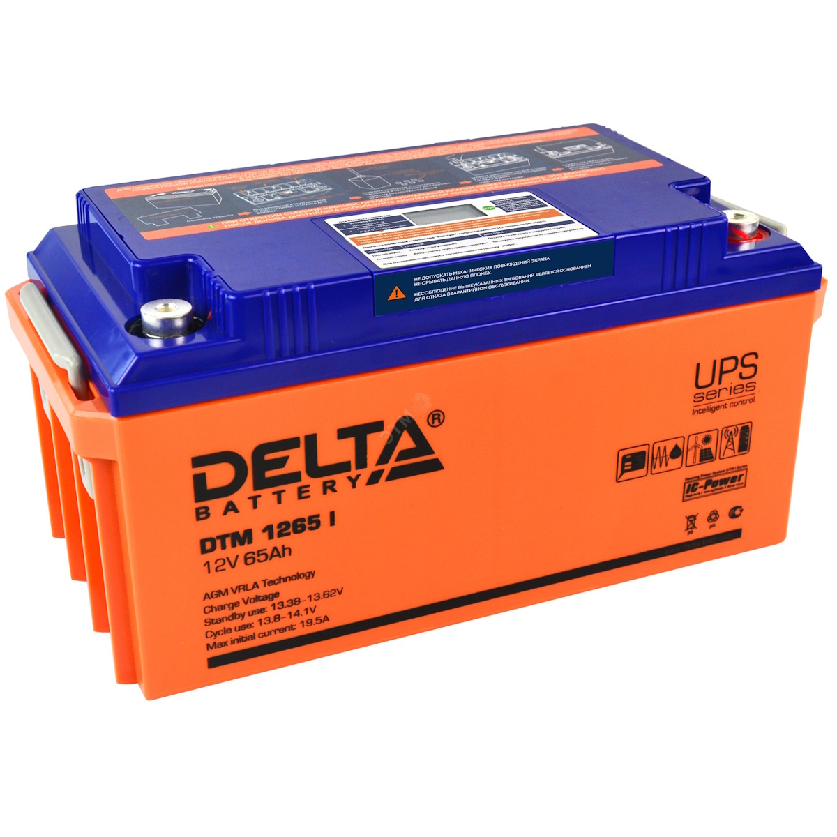 Аккумуляторы DELTA DELTA DTM 1265 I купить 8 906 062 07 78