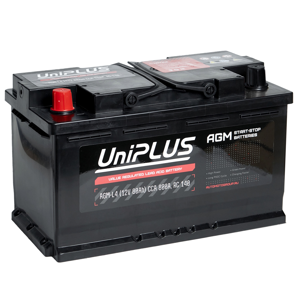 Аккумуляторы LEOCH UPLUS Leoch UniPLUS AGM 80L купить 8 906 062 07 78