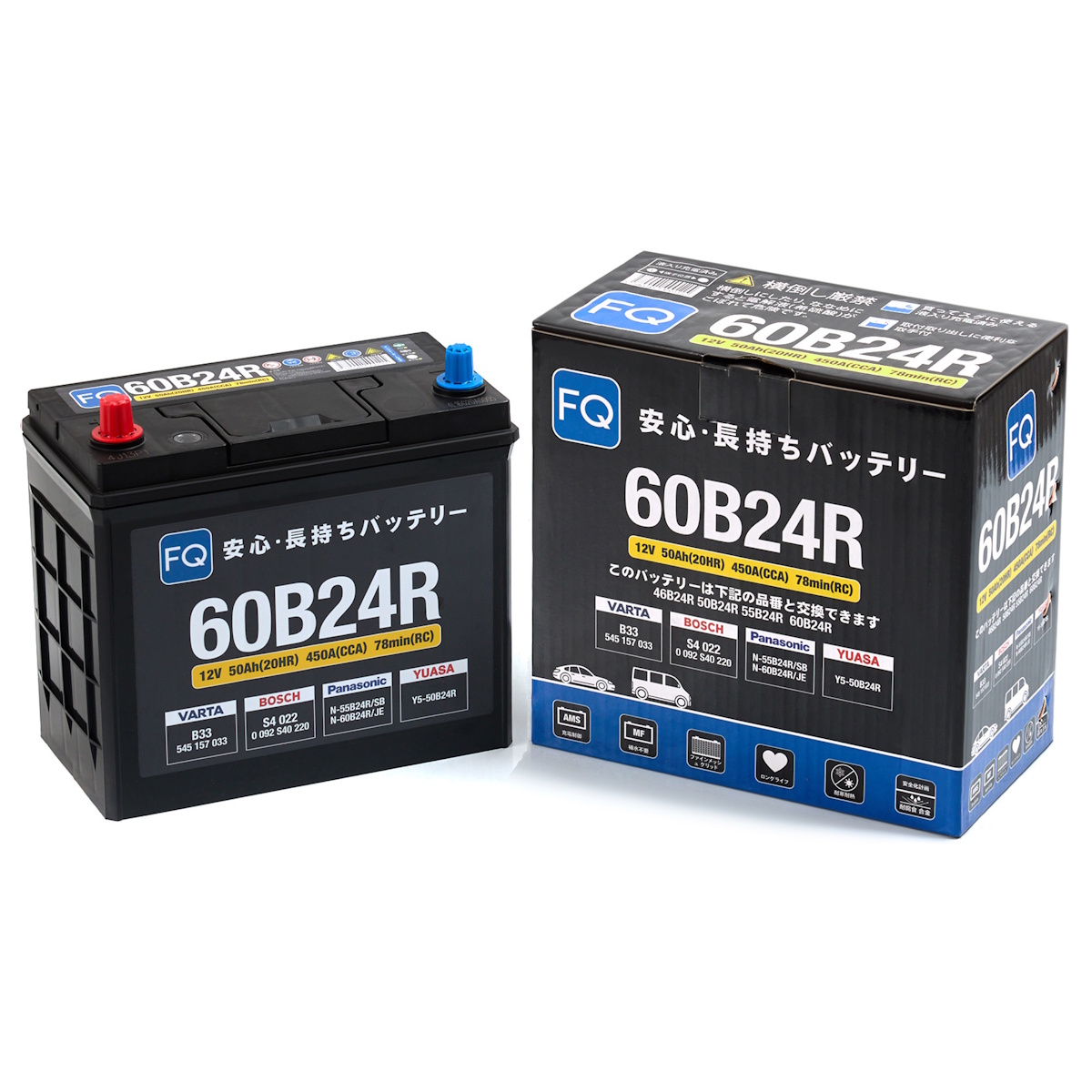 Аккумуляторы FUJITO FQ 60B24R купить 8 906 062 07 78