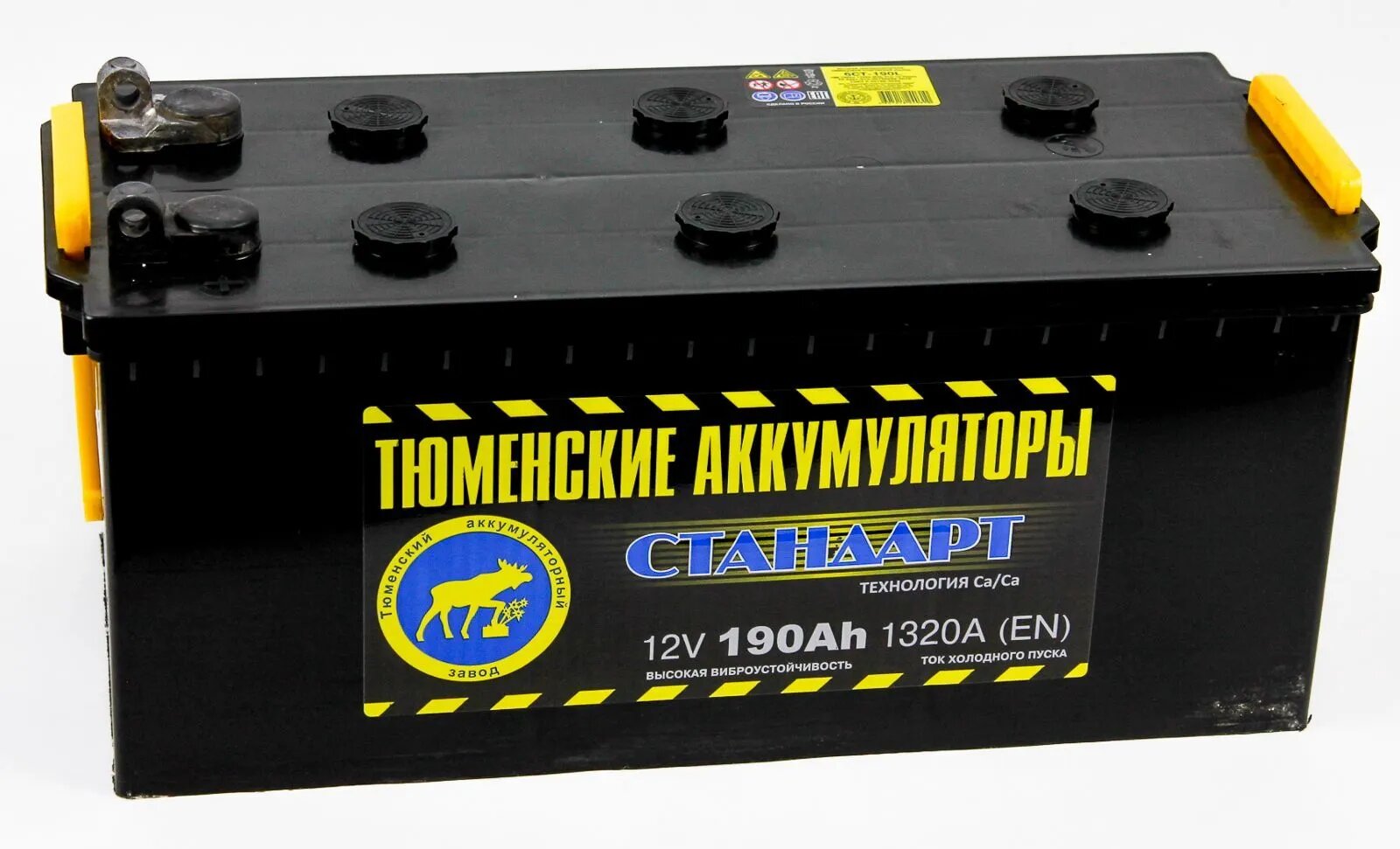 Аккумуляторы Тюмень ТЮМЕНЬ STANDARD 190EURO купить 8 906 062 07 78
