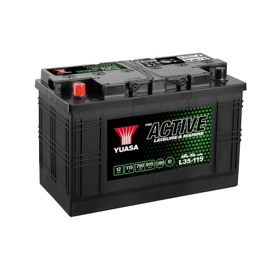 Аккумуляторы GS YUASA YUASA ACTIVE L35-115 купить 8 906 062 07 78