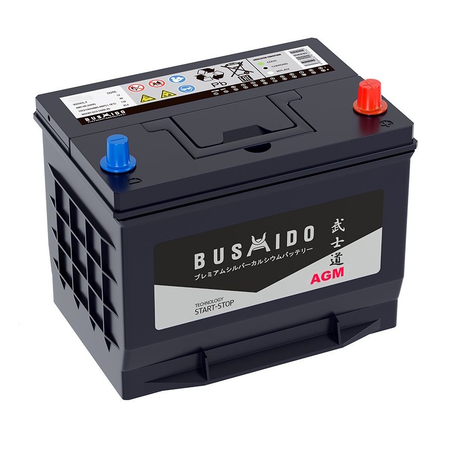 Аккумуляторы BUSHIDO BUSHIDO AGM D26L купить 8 906 062 07 78