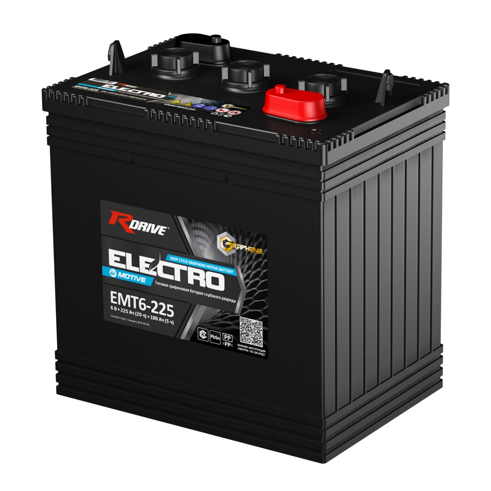 Аккумуляторы RDRIVE RDrive ELECTRO Motive EMT6-225 купить 8 906 062 07 78