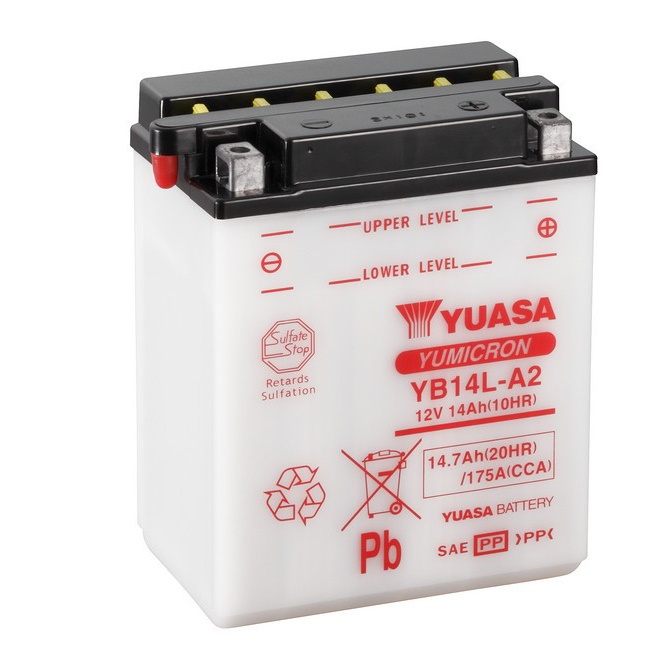 Аккумуляторы GS YUASA YUASA YB14L-A2 купить 8 906 062 07 78