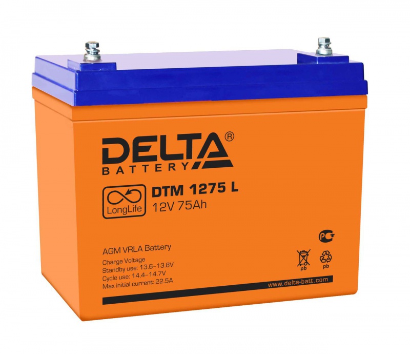 Аккумуляторы DELTA DELTA DTM 1275L купить 8 906 062 07 78