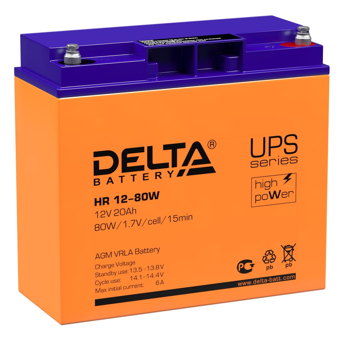 Аккумуляторы DELTA DELTA HR12-80W купить 8 906 062 07 78