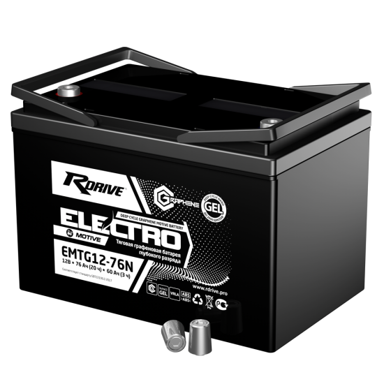 Аккумуляторы RDRIVE RDrive ELECTRO Motive EMTG12-76N купить 8 906 062 07 78