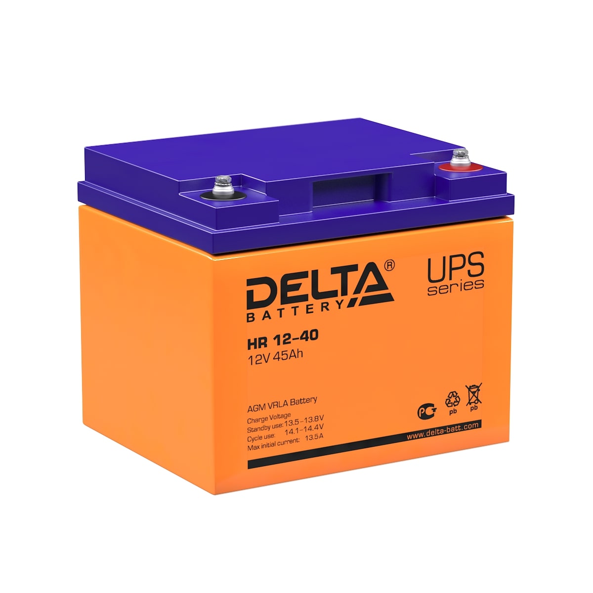 Аккумуляторы DELTA DELTA HR 12-40 купить 8 906 062 07 78