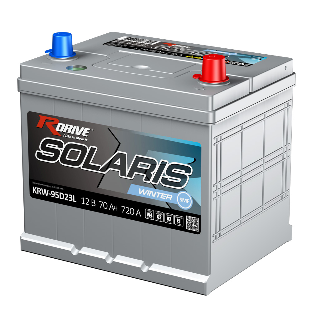 Аккумуляторы RDRIVE RDRIVE SOLARIS 95D23L купить 8 906 062 07 78