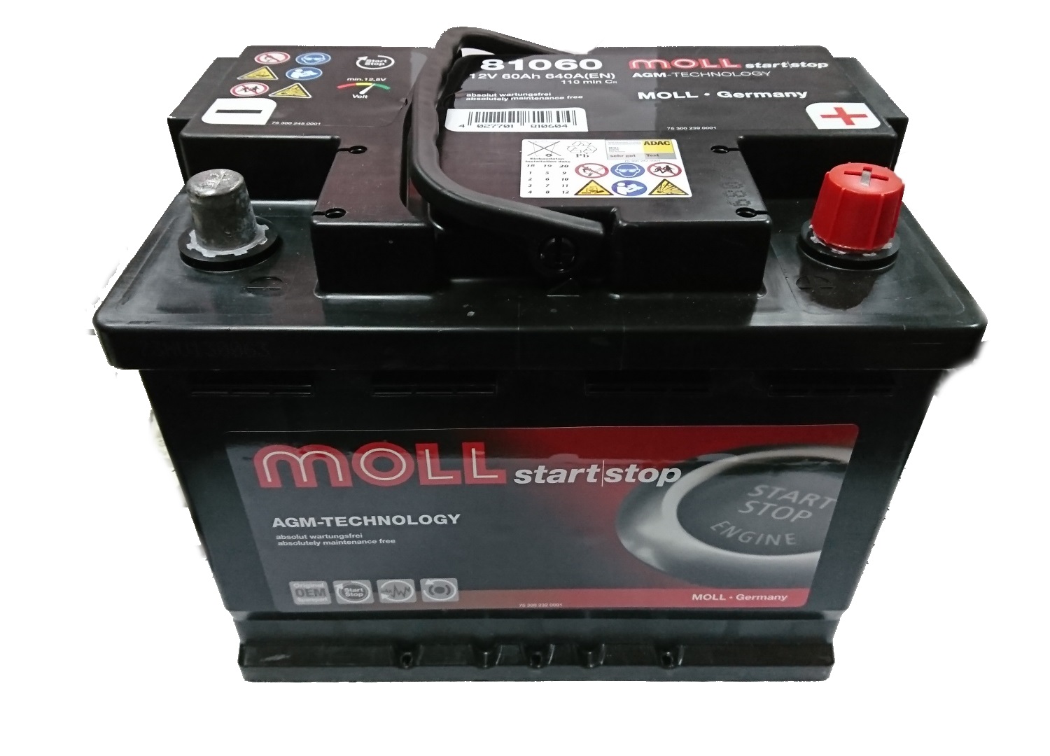 Аккумуляторы MOLL MOLL AGM 60R купить 8 906 062 07 78
