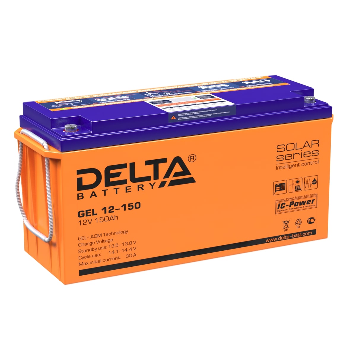 Аккумуляторы DELTA DELTA GEL 12-150 купить 8 906 062 07 78