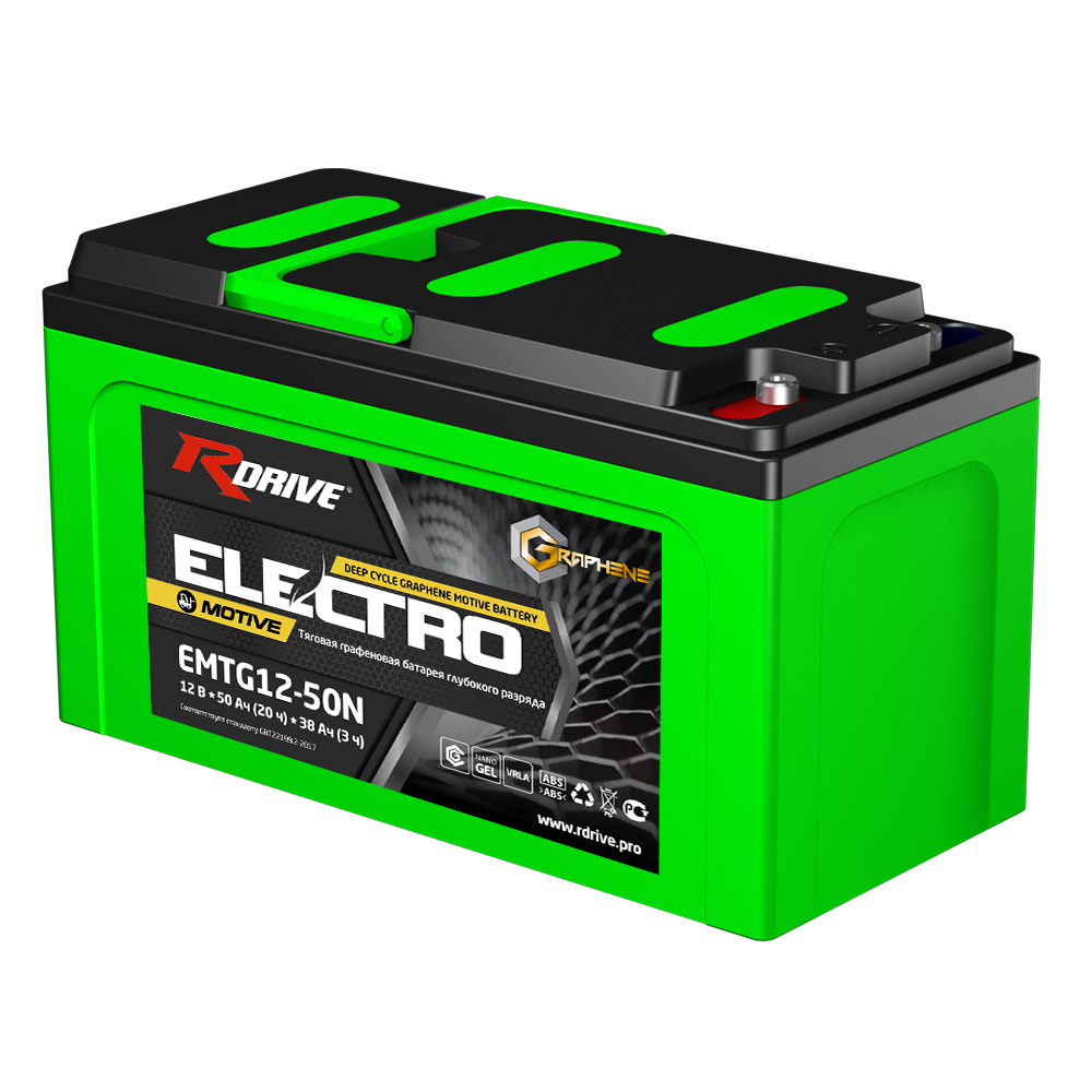 Аккумуляторы RDRIVE RDrive ELECTRO Motive EMTG12-50N купить 8 906 062 07 78