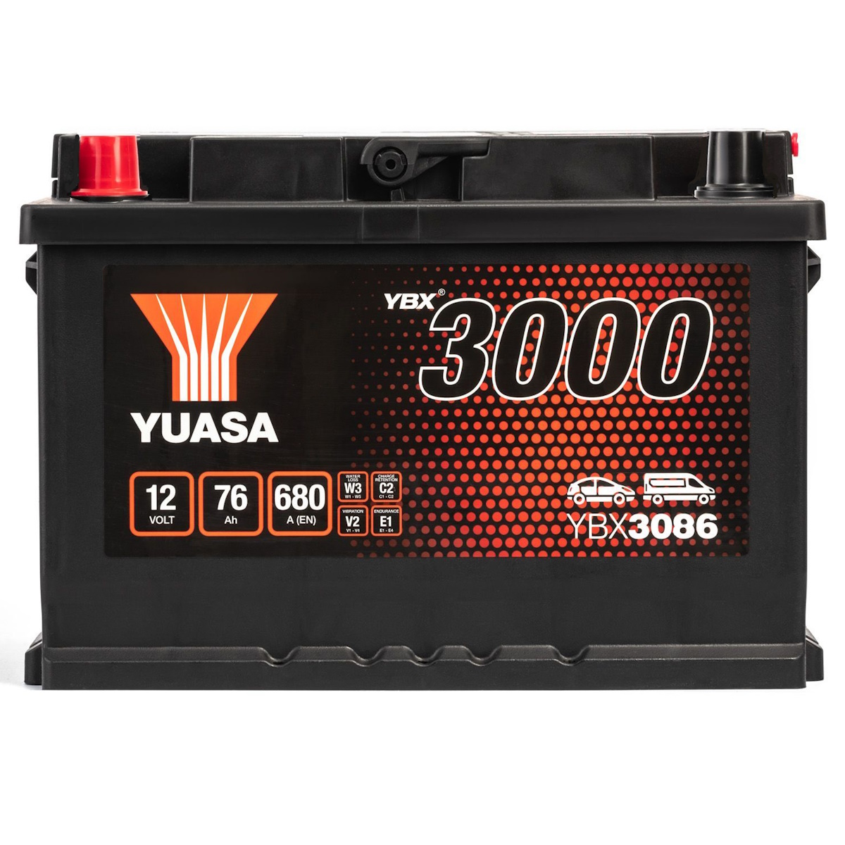 Аккумуляторы GS YUASA YUASA YBX3086-076 купить 8 906 062 07 78