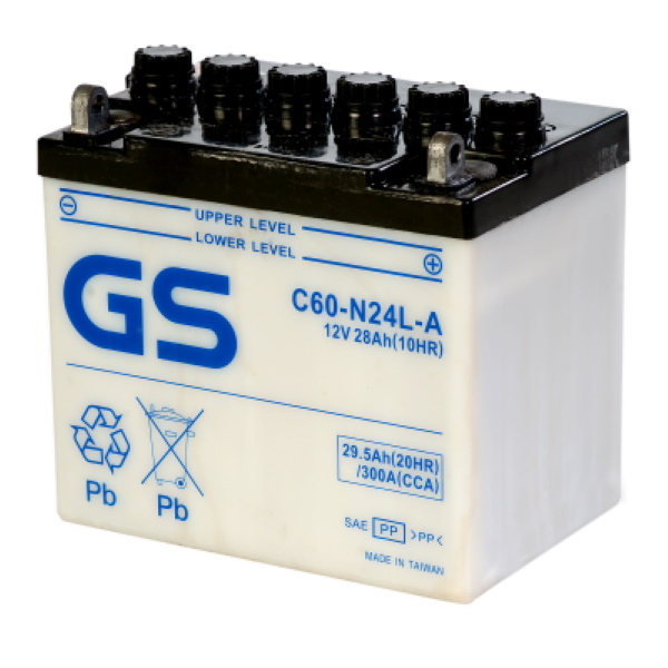 Аккумуляторы GS YUASA GS C60N-24L-A (б/э) купить 8 906 062 07 78
