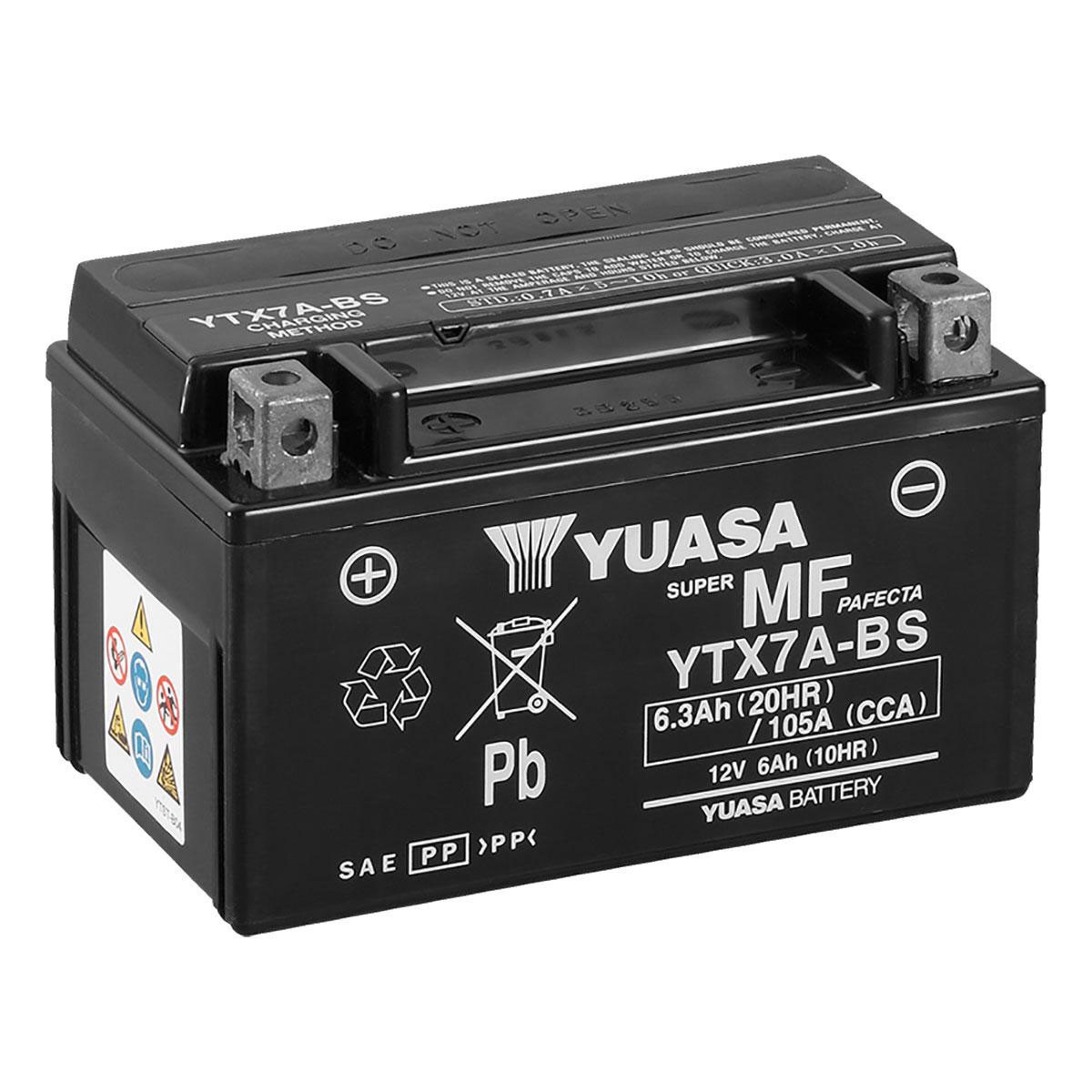 Аккумуляторы GS YUASA YUASA YTX7A-BS купить 8 906 062 07 78