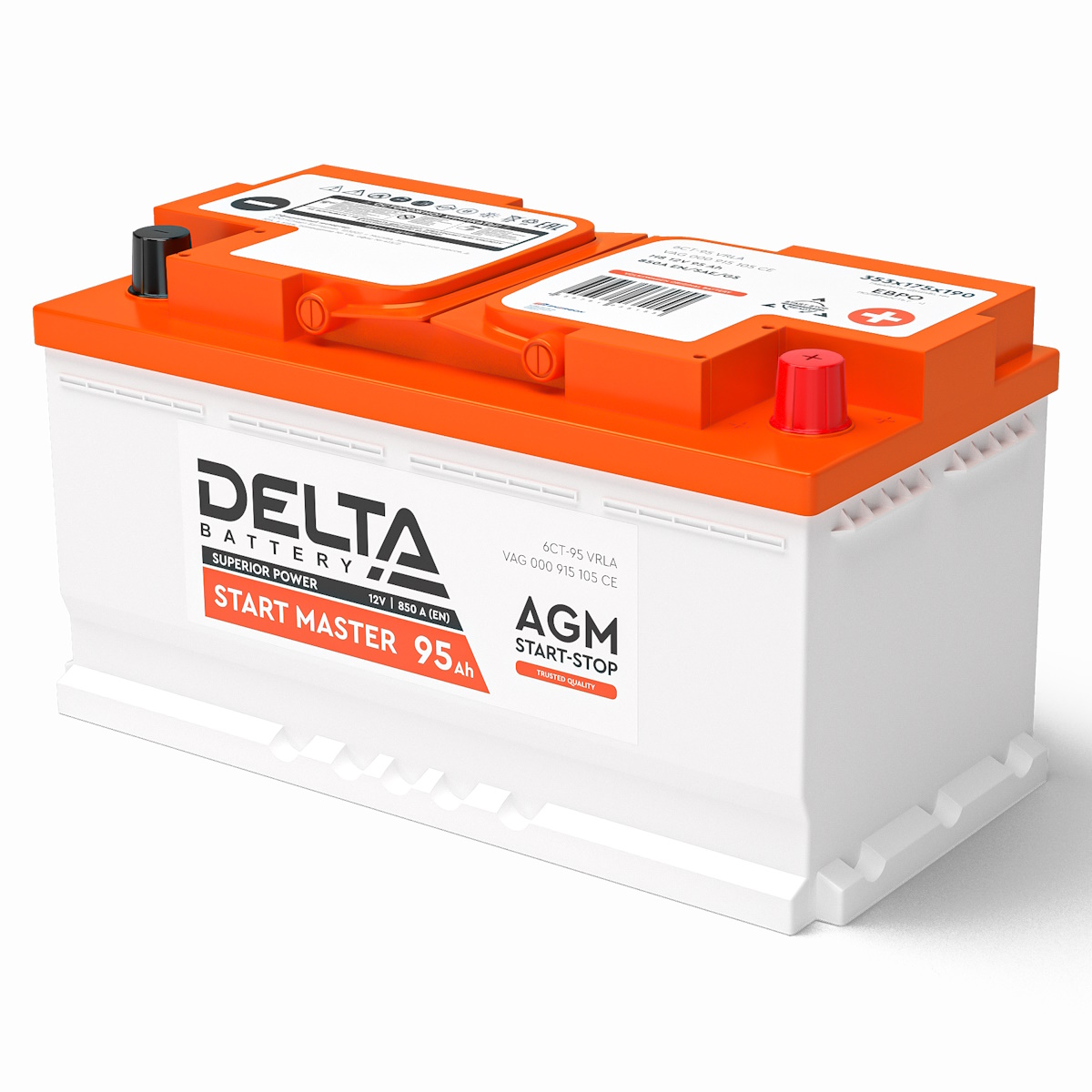 Аккумуляторы DELTA DELTA AGM 95 купить 8 906 062 07 78