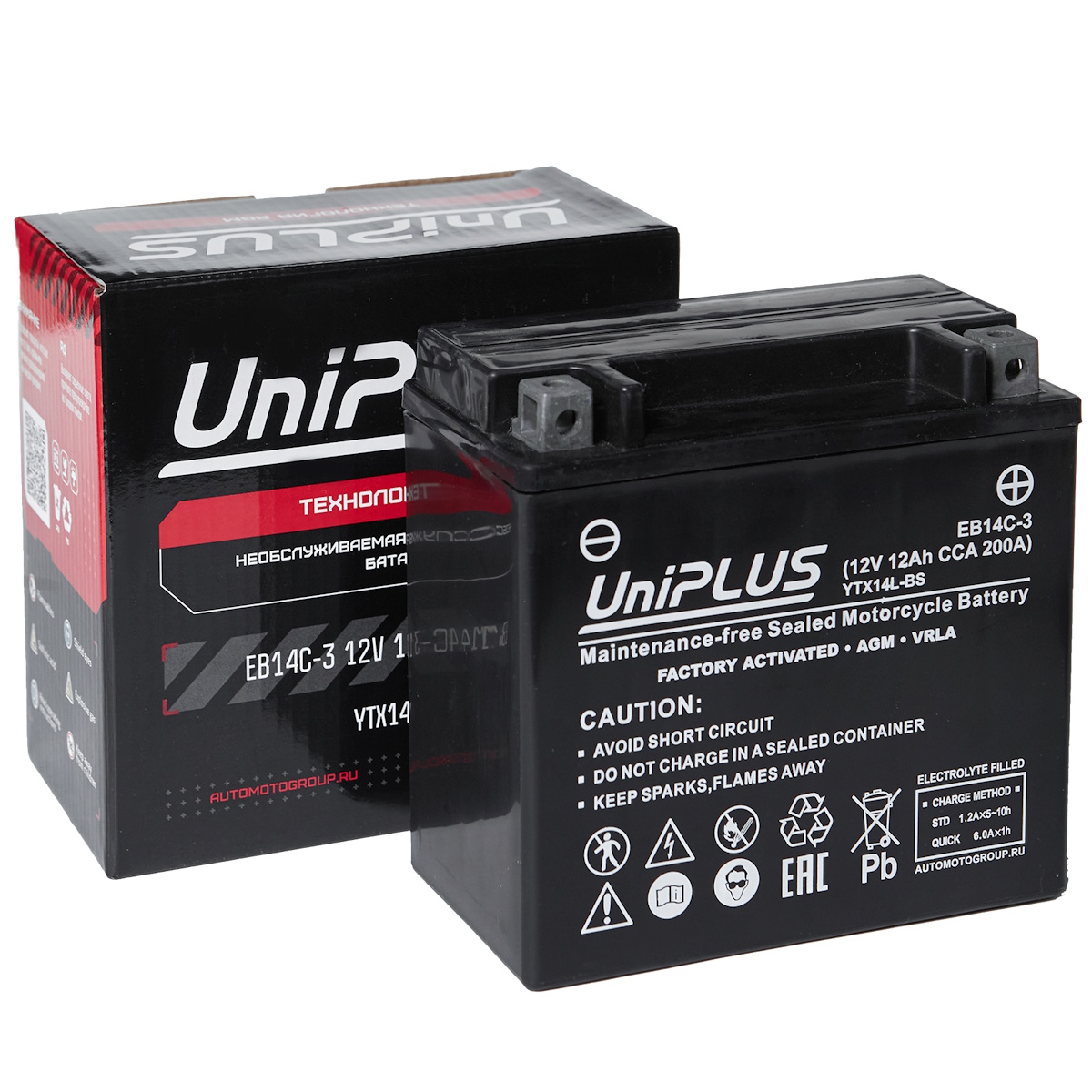 Аккумуляторы LEOCH UPLUS Leoch UniPLUS EB14C-3 купить 8 906 062 07 78