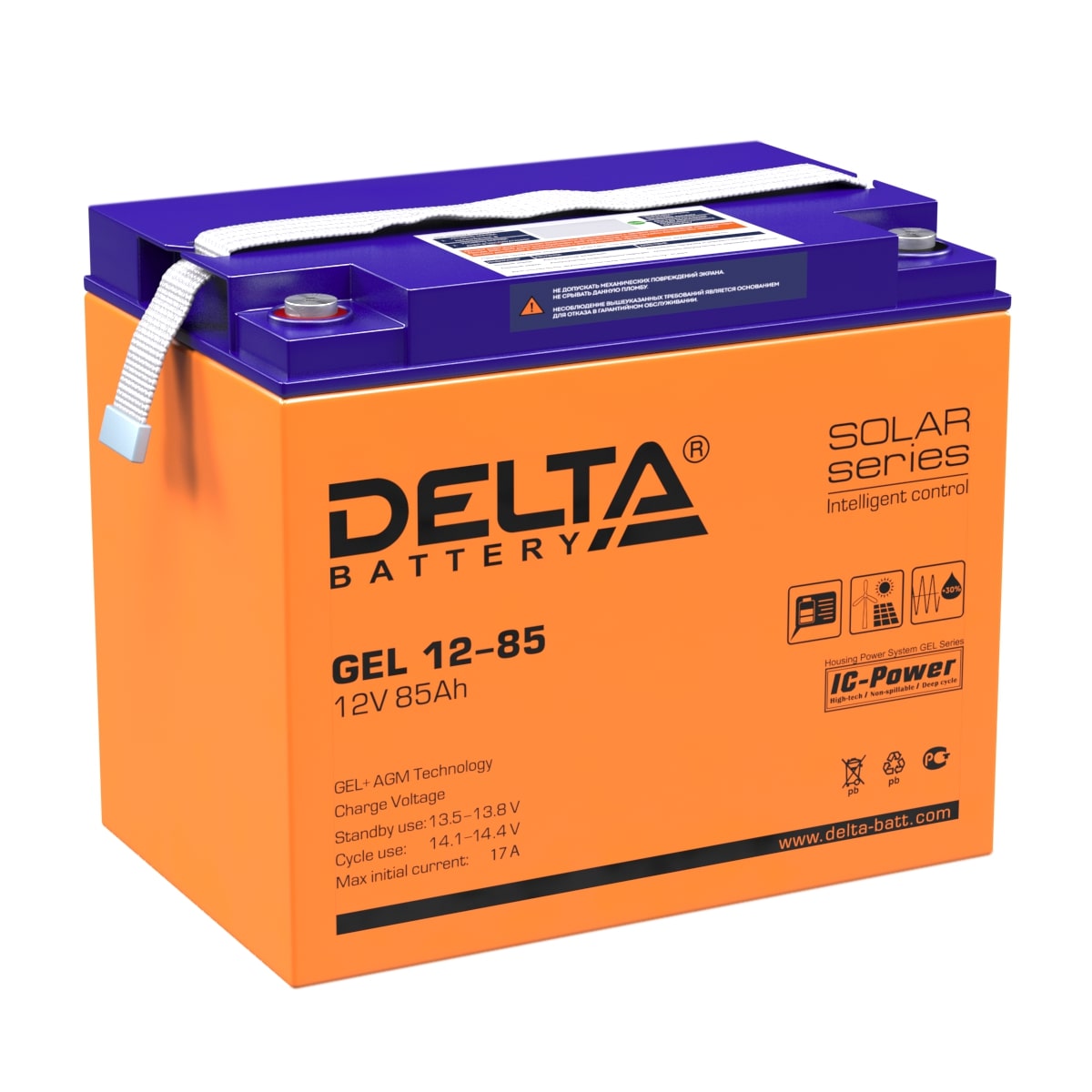 Аккумуляторы DELTA DELTA GEL 12-85 купить 8 906 062 07 78