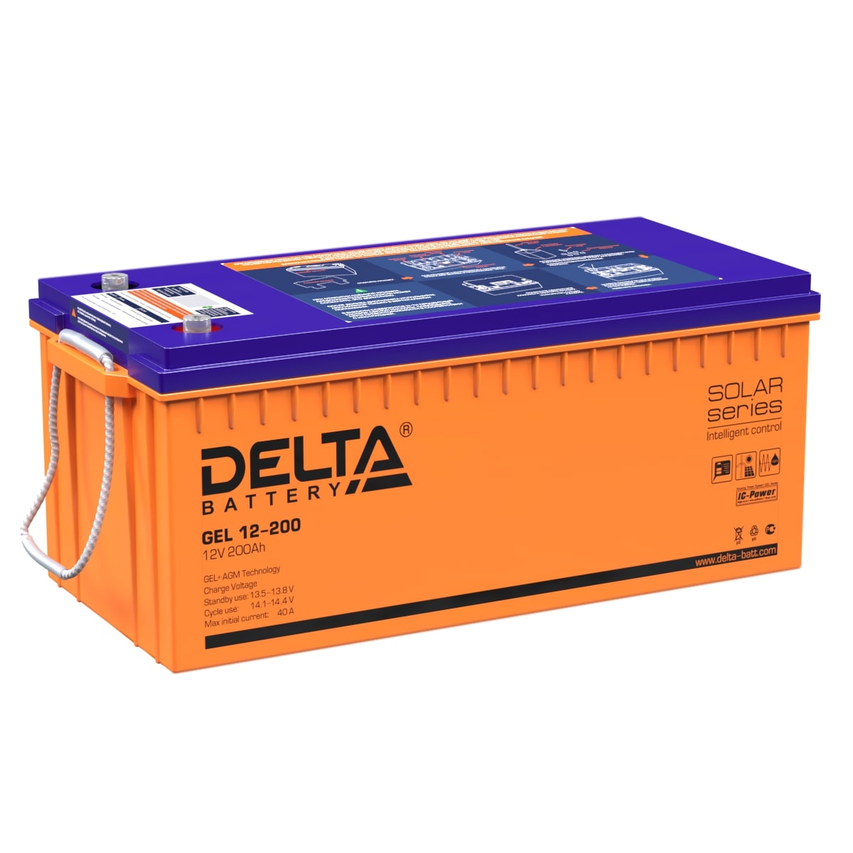 Аккумуляторы DELTA DELTA GEL 12-200 купить 8 906 062 07 78