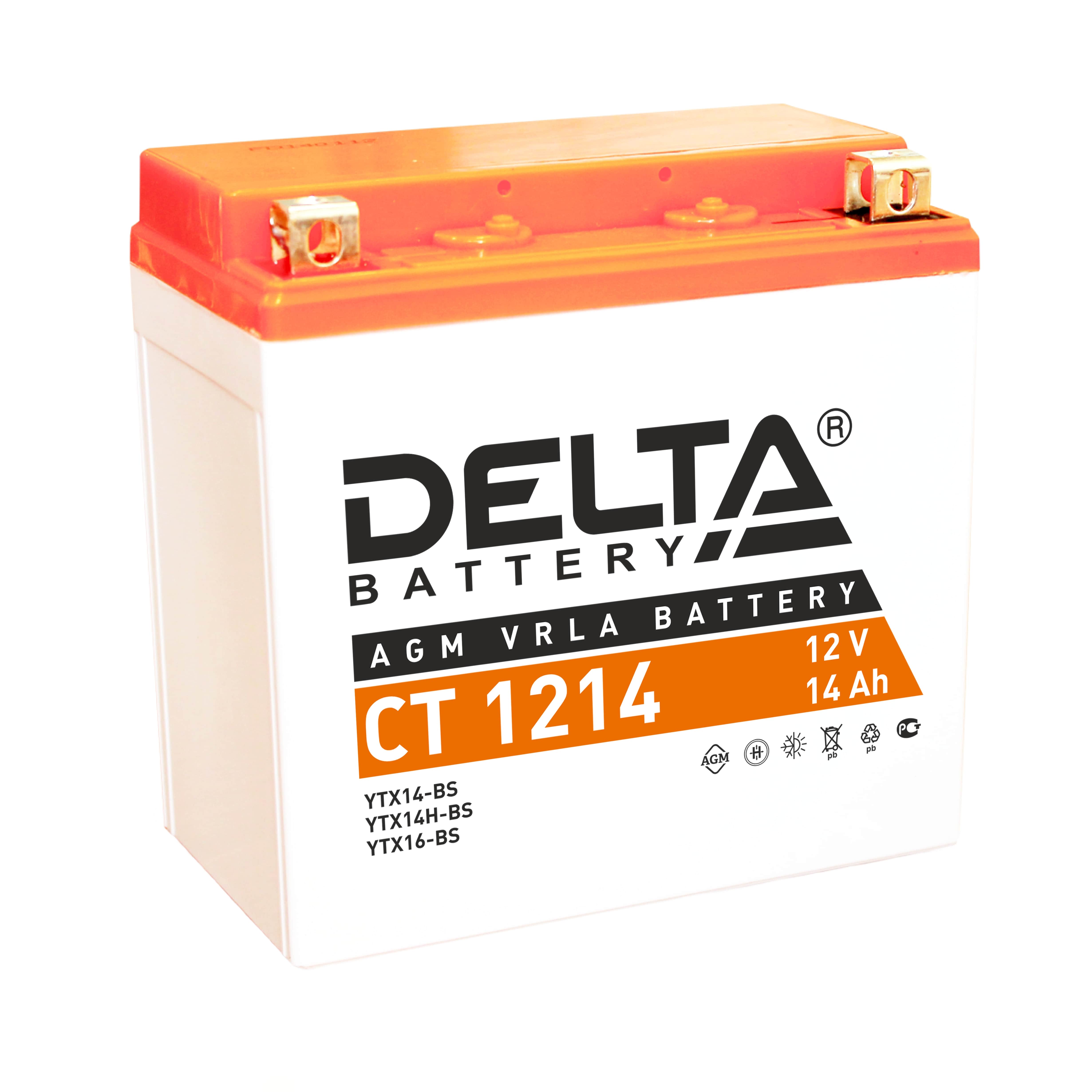 Аккумуляторы DELTA DELTA CT1214 купить 8 906 062 07 78
