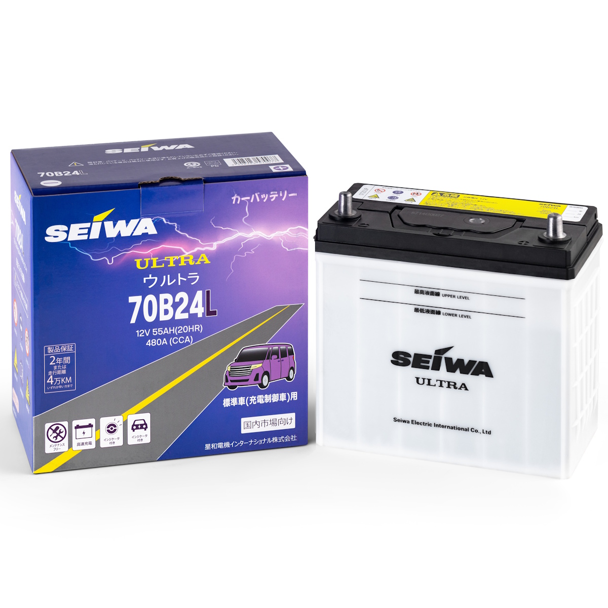 Аккумуляторы SEIWA SEIWA Ultra 70B24L купить 8 906 062 07 78