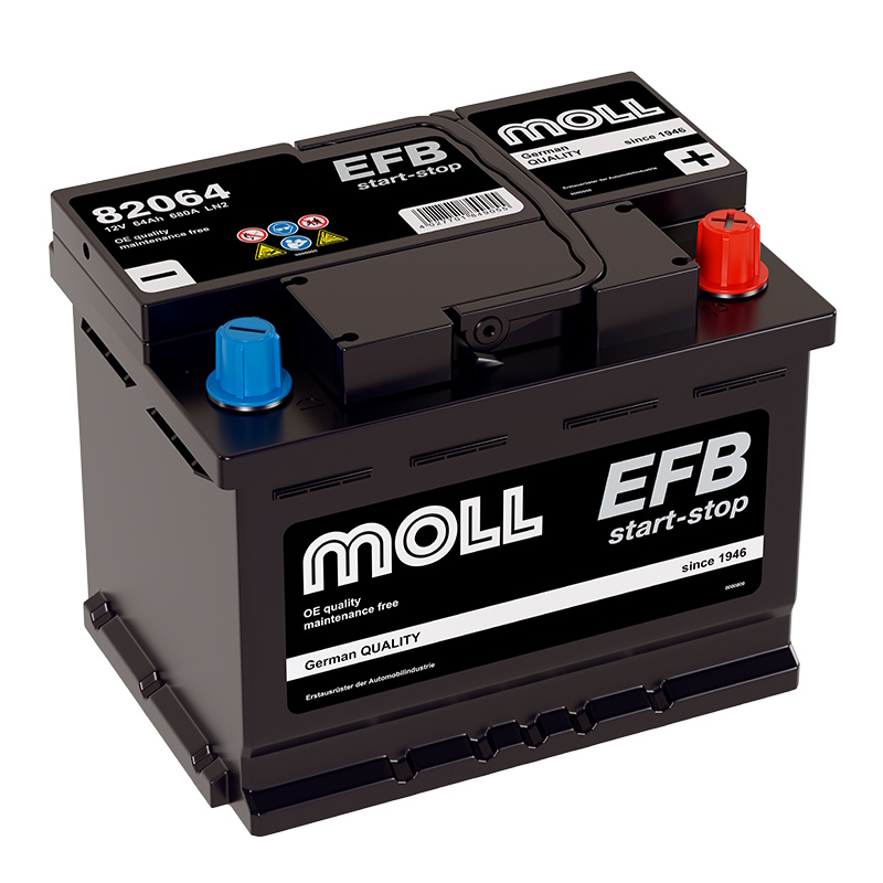 Аккумуляторы MOLL MOLL EFB 64R купить 8 906 062 07 78