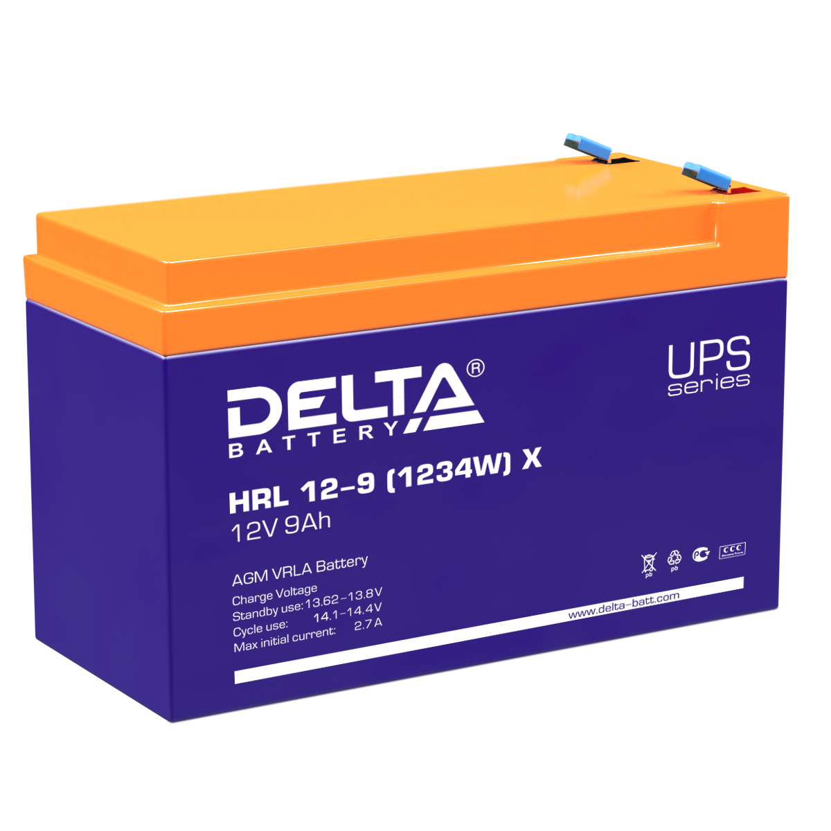 Аккумуляторы DELTA DELTA HRL 12-9 Х (1234W) купить 8 906 062 07 78