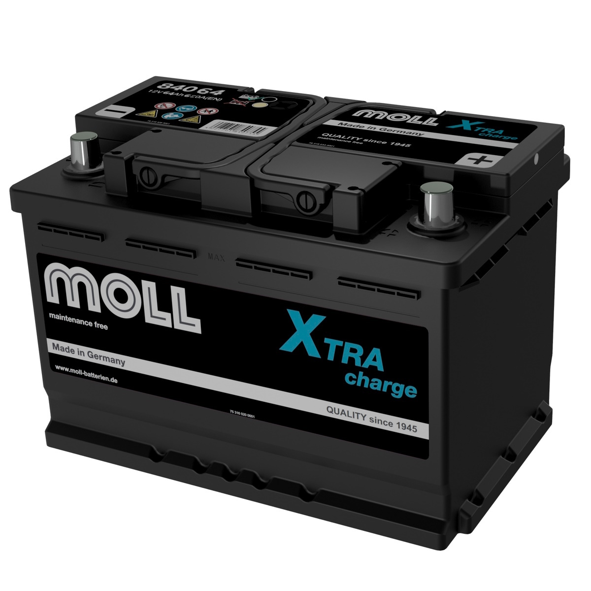 Аккумуляторы MOLL MOLL X-TRA charge 64R купить 8 906 062 07 78