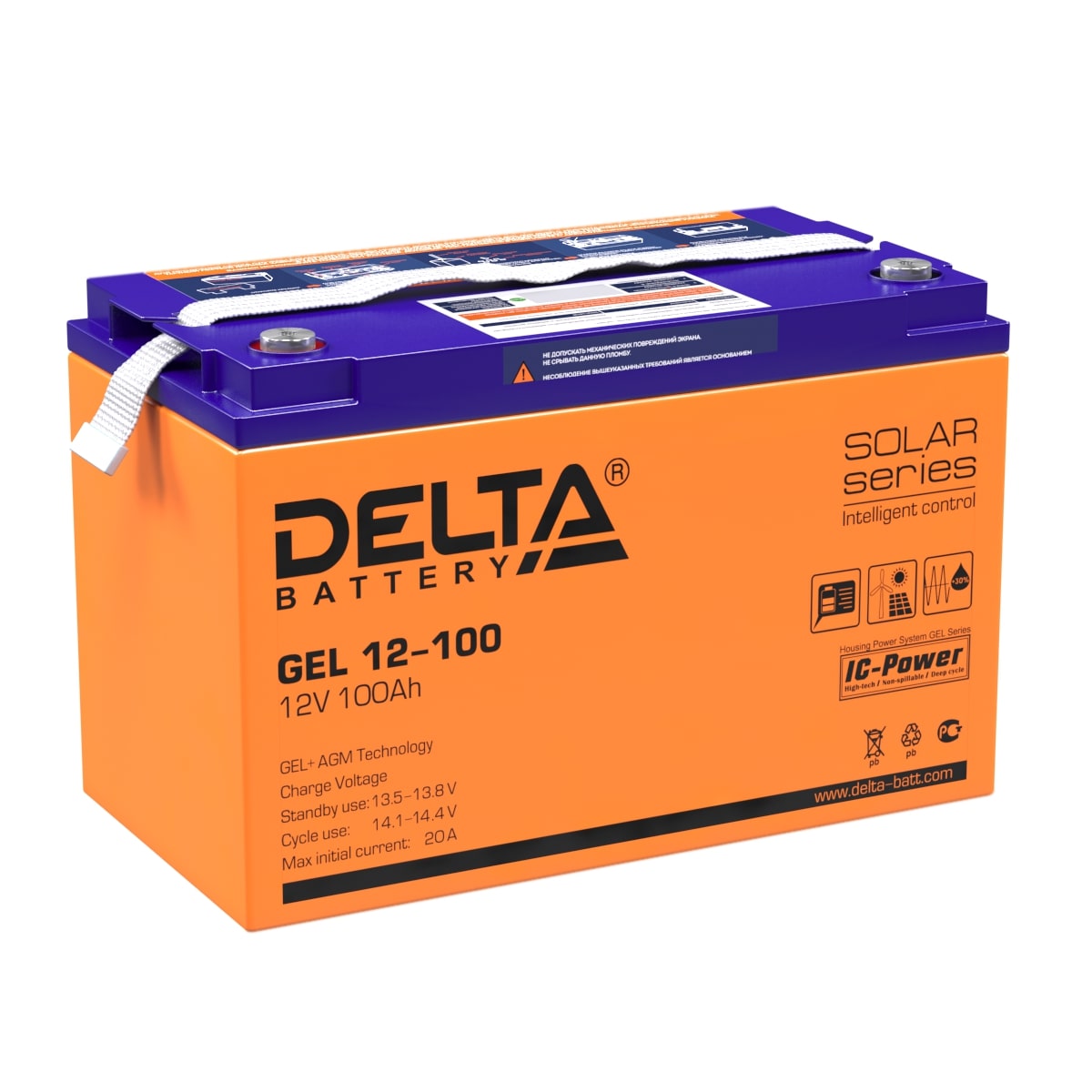 Аккумуляторы DELTA DELTA GEL 12-100 купить 8 906 062 07 78