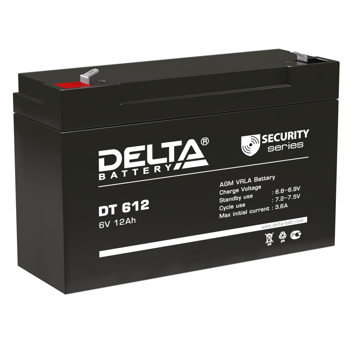 Аккумуляторы DELTA DELTA DT 612 купить 8 906 062 07 78