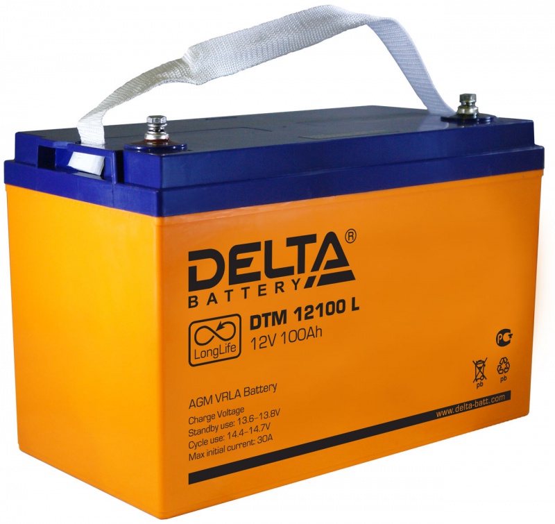 Аккумуляторы DELTA DELTA DTM 12100L купить 8 906 062 07 78