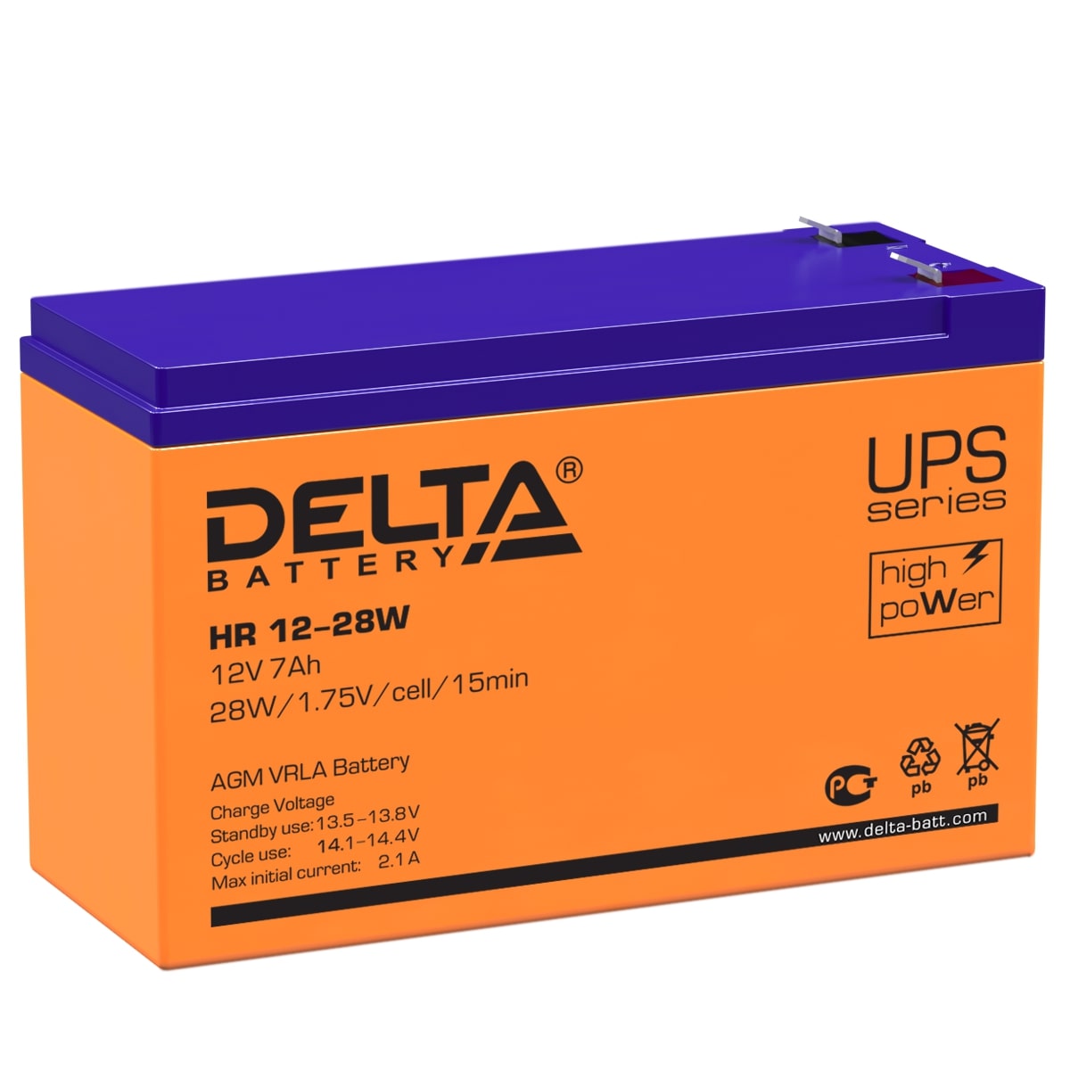 Аккумуляторы DELTA DELTA HR12-28W купить 8 906 062 07 78