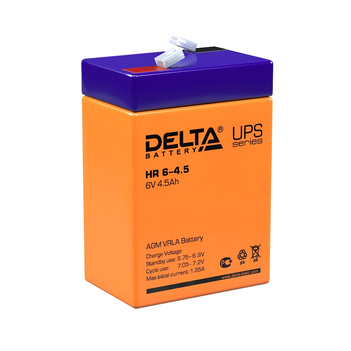 Аккумуляторы DELTA DELTA HR 6-4.5 купить 8 906 062 07 78