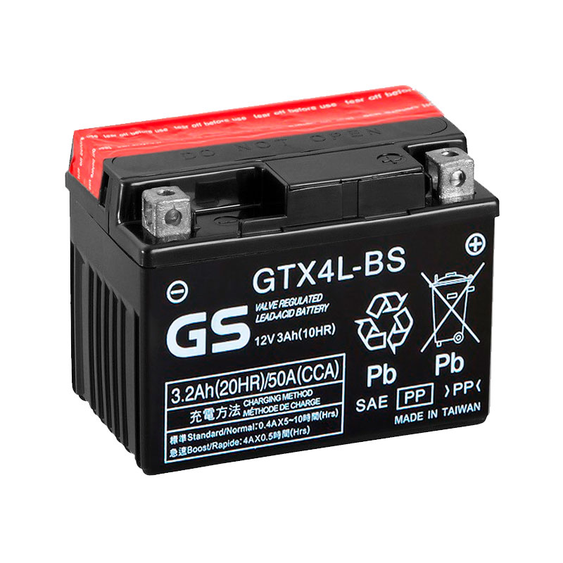 Аккумуляторы GS YUASA GS GTX4L-BS купить 8 906 062 07 78
