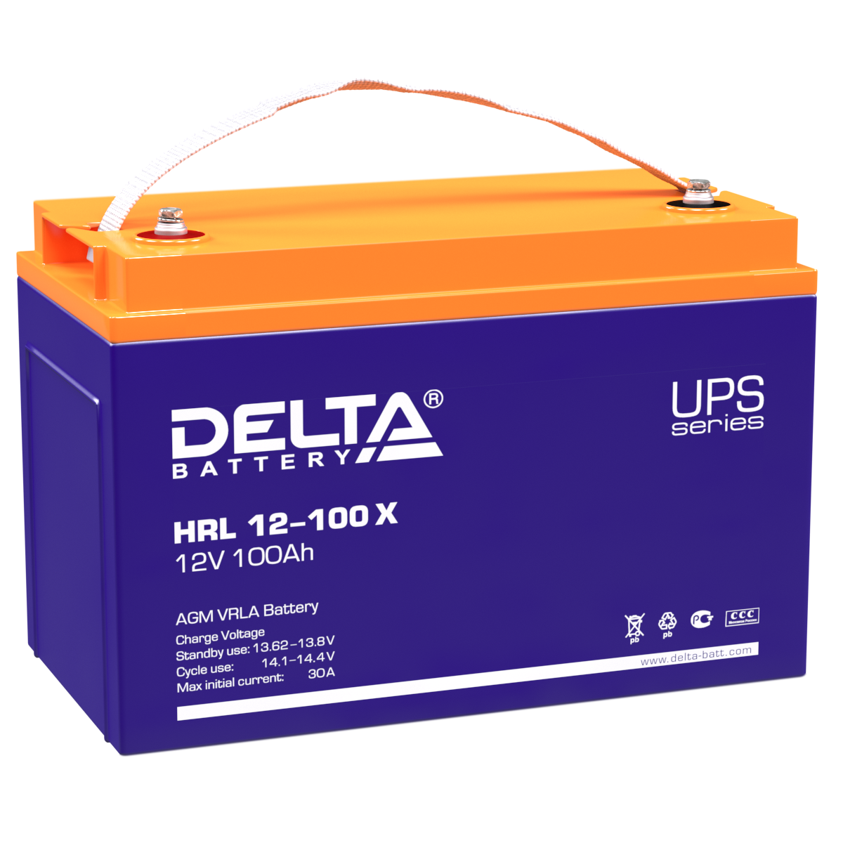 Аккумуляторы DELTA DELTA HRL 12-100 X купить 8 906 062 07 78