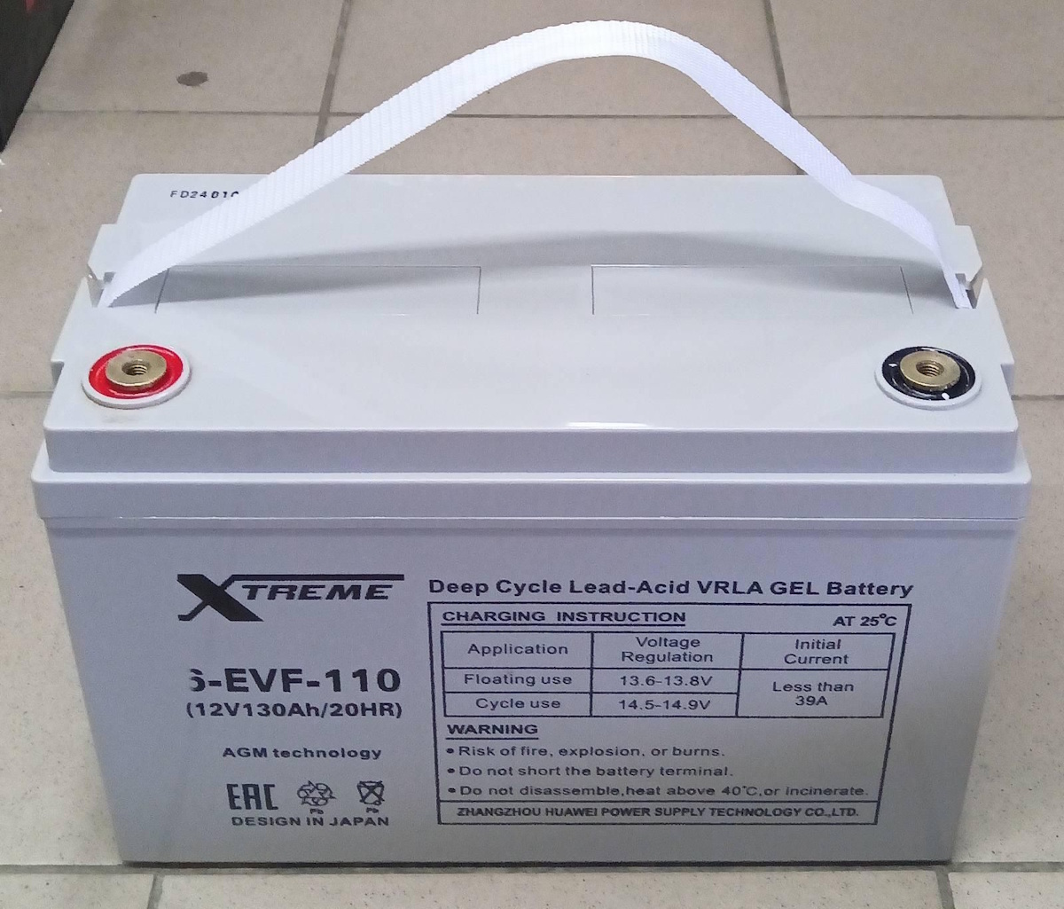 Аккумуляторы Xtreme Xtreme 6-EVF-110 купить 8 906 062 07 78