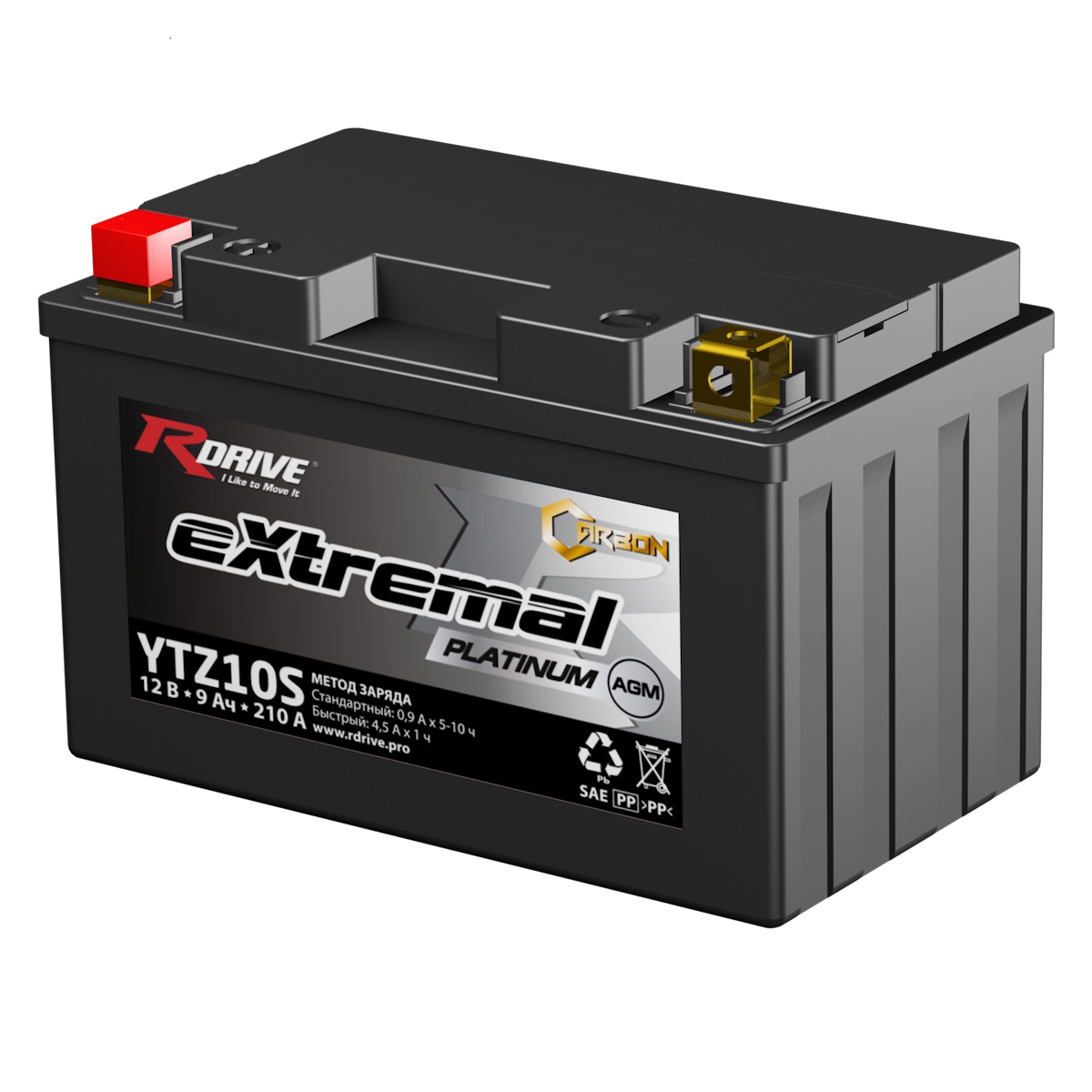 Аккумуляторы RDRIVE RDRIVE PLATINUM YTZ10S купить 8 906 062 07 78