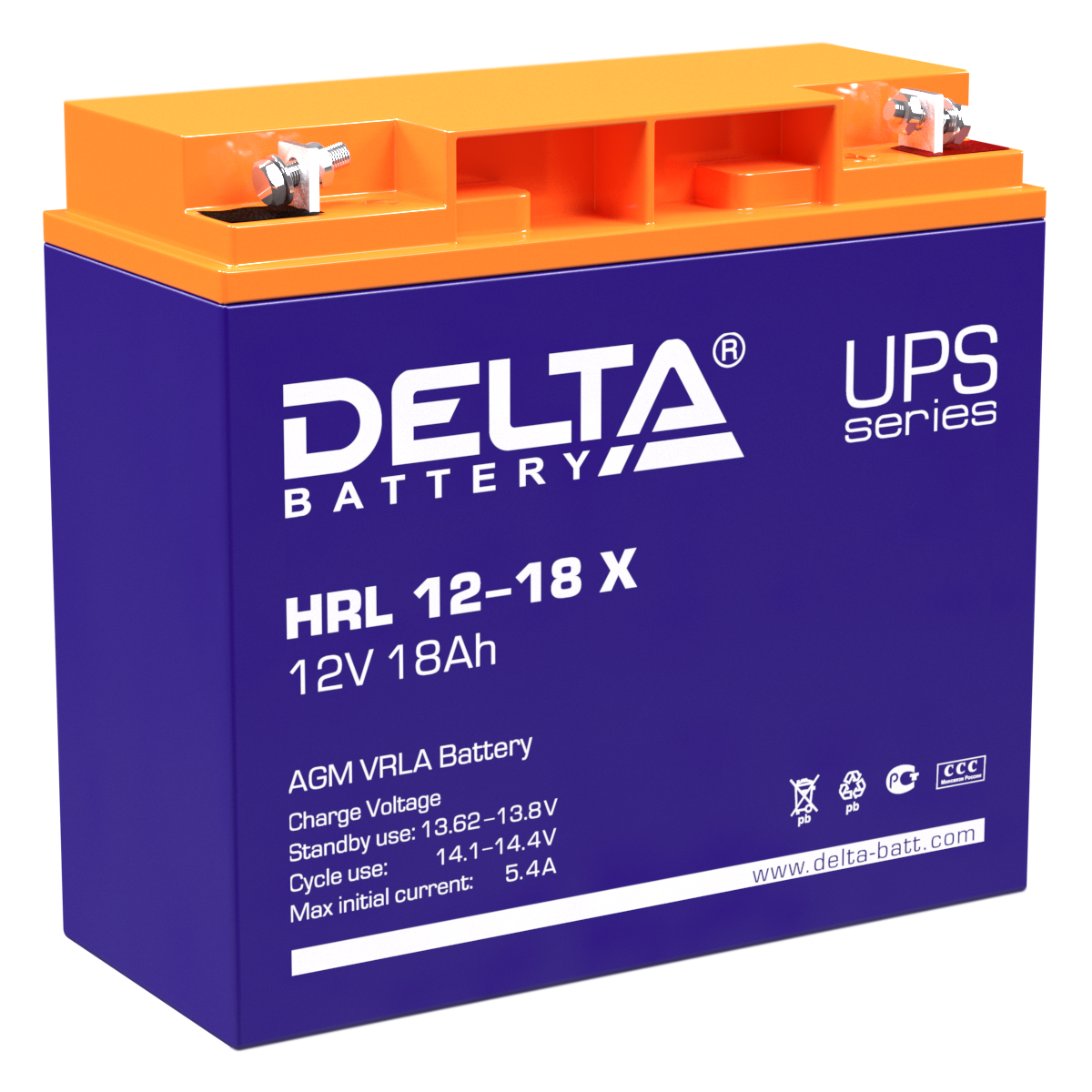 Аккумуляторы DELTA DELTA HRL 12-18 X купить 8 906 062 07 78