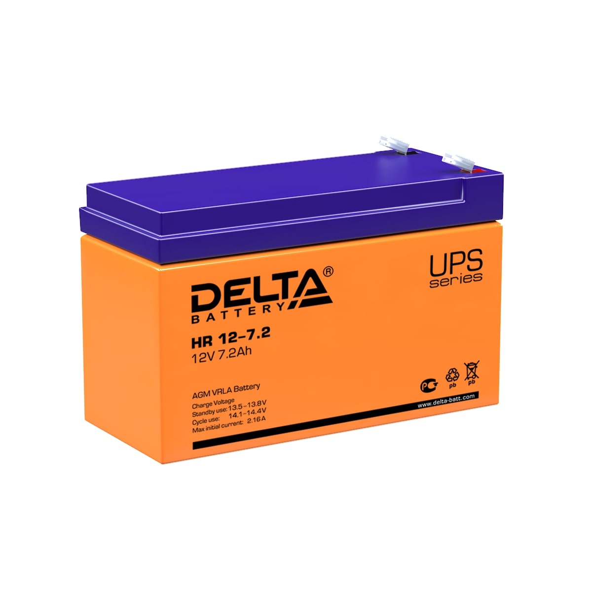 Аккумуляторы DELTA DELTA HR 12-7.2 купить 8 906 062 07 78