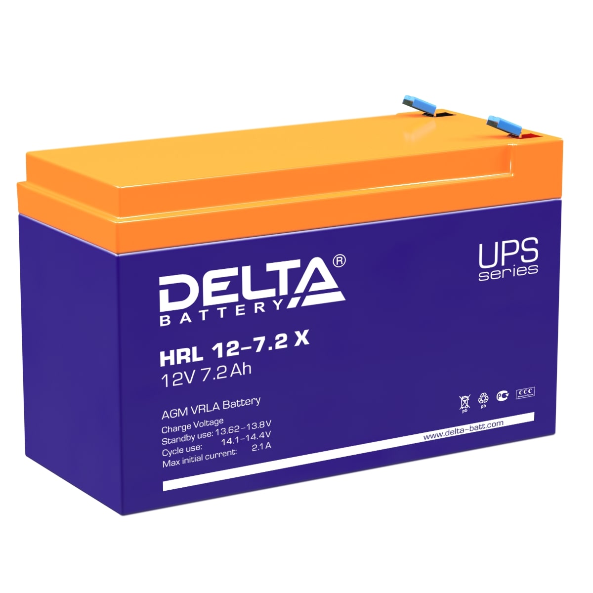 Аккумуляторы DELTA DELTA HRL 12-7.2 X купить 8 906 062 07 78