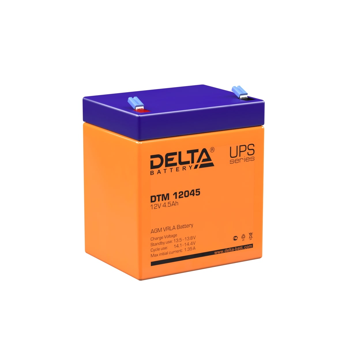 Аккумуляторы DELTA DELTA DTM 12045 купить 8 906 062 07 78
