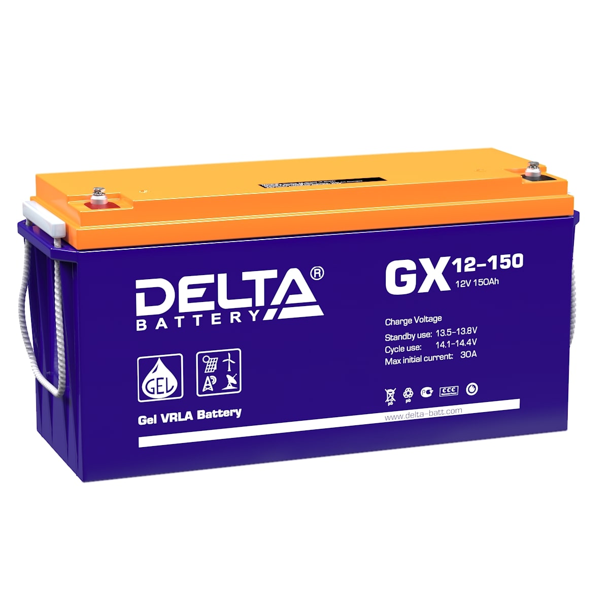Аккумуляторы DELTA DELTA GX 12-150 купить 8 906 062 07 78