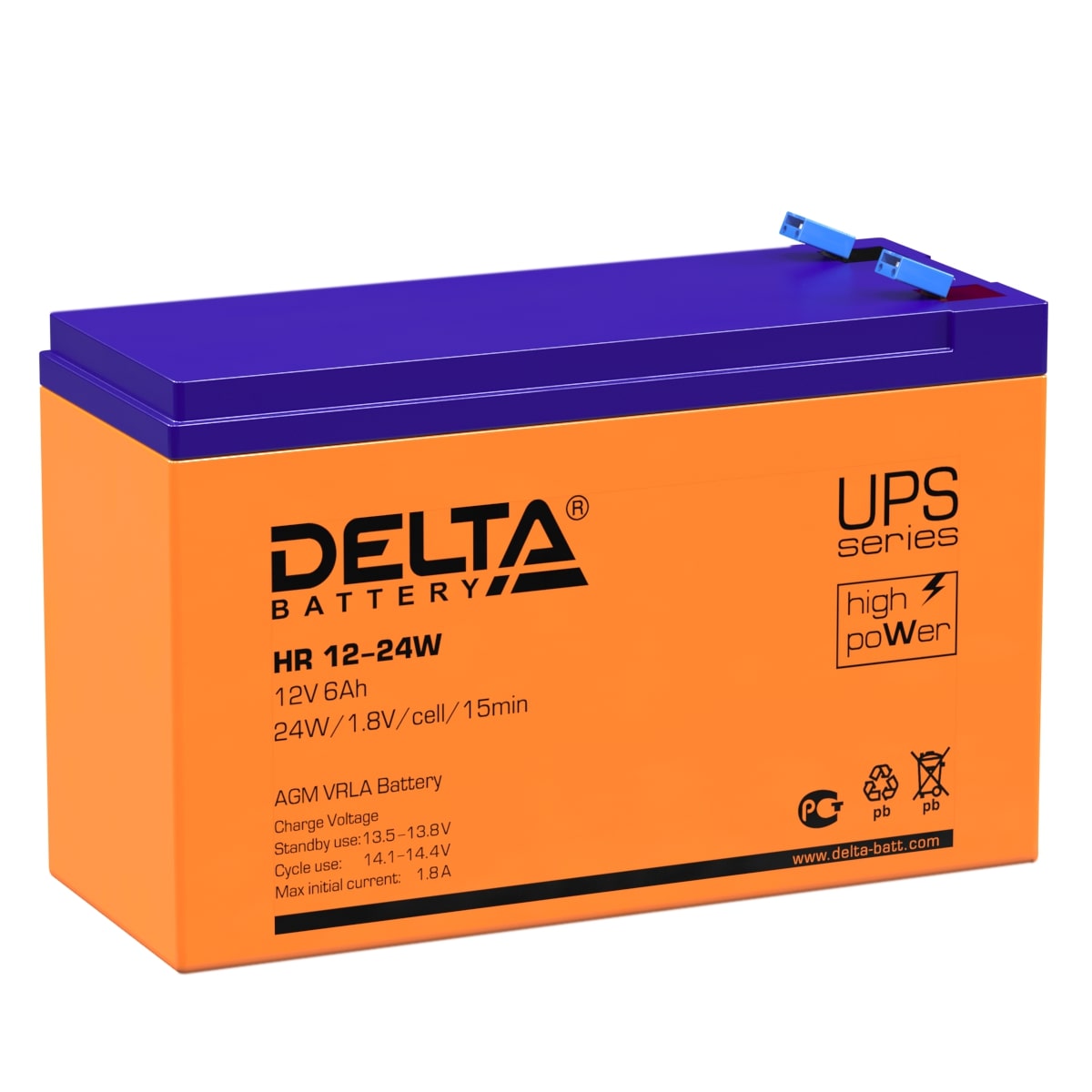 Аккумуляторы DELTA DELTA HR12-24W купить 8 906 062 07 78